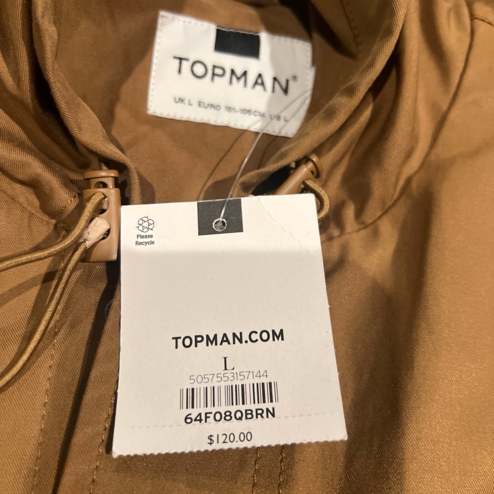 Topman Tan Jacket